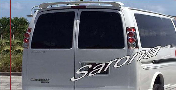 Custom GMC Savana Van  All Styles Roof Wing (1996 - 2024) - $299.00 (Part #GM-026-RW)